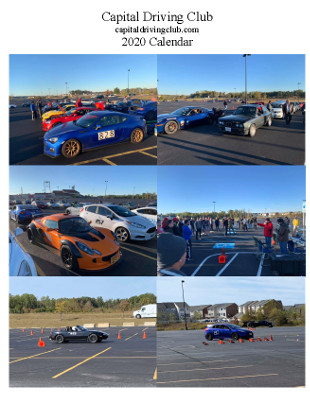 The 2020 Capital Driving Club Calendar